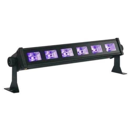 IBIZA LED-UVBAR6 UV-blacklight led balk 6 x 3 Watt, Muziek en Instrumenten, Licht en Laser, Nieuw, Licht, Ophalen of Verzenden
