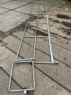 Rvs metalen hek, Doe-het-zelf en Verbouw, Metalen, Ophalen, Gebruikt, ., Overige metalen