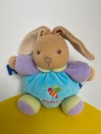 4564 kaloo konijn blauw lijfje, Kinderen en Baby's, Speelgoed | Knuffels en Pluche, Ophalen of Verzenden, Zo goed als nieuw, Overige typen