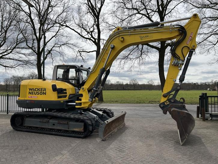 Wacker neuson et145 rups graafmachine, Zakelijke goederen, Machines en Bouw | Kranen en Graafmachines, Graafmachine, Ophalen of Verzenden