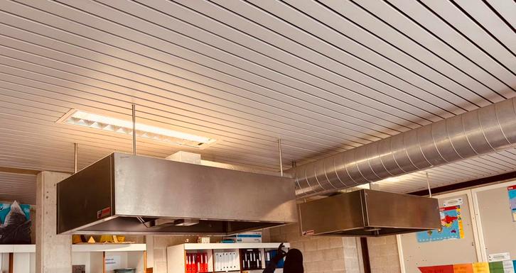 RVS_ Pizzaoven_ Gekoelde Opzetvitrine _ Afzuigkap, Huis en Inrichting, Keuken | Complete keukens, Overige typen, Ophalen of Verzenden