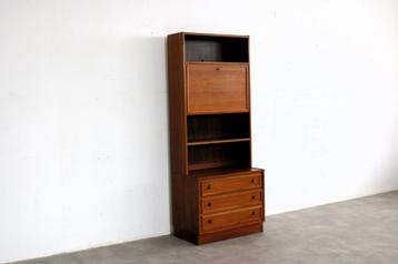 vintage buffetkast | wandkast | jaren 60 | Zweden beschikbaar voor biedingen