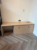 Kinder bureau met opberg blokken (firma fiep - de baks), Huis en Inrichting, Bureaus, Ophalen, Met wielen, Gebruikt, Bureau