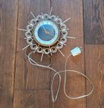 Vintage orfac klok wandklok zonneklok sunburst, Antiek en Kunst, Antiek | Klokken, Ophalen of Verzenden