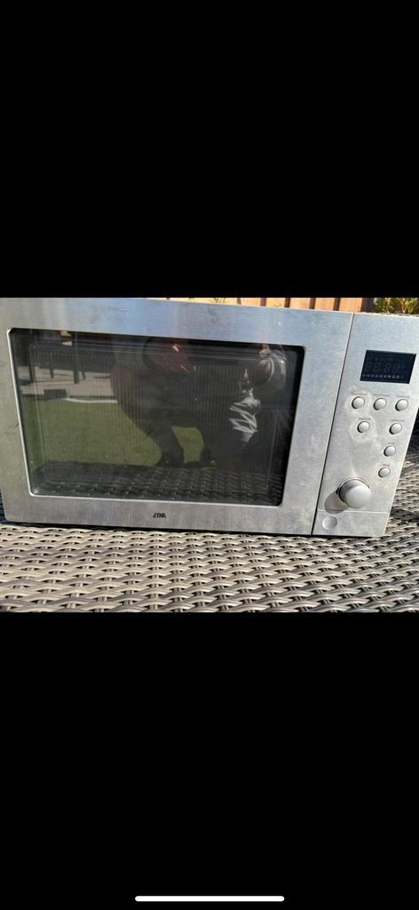 Etna combimagnetron, meerdere opties zoals grillen te koop, Witgoed en Apparatuur, Magnetrons, Gebruikt, Vrijstaand, Combimagnetron