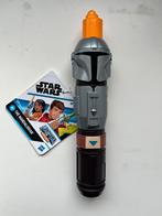 Star Wars lightsaber The Mandalorian, Ophalen of Verzenden, Zo goed als nieuw, Actiefiguurtje