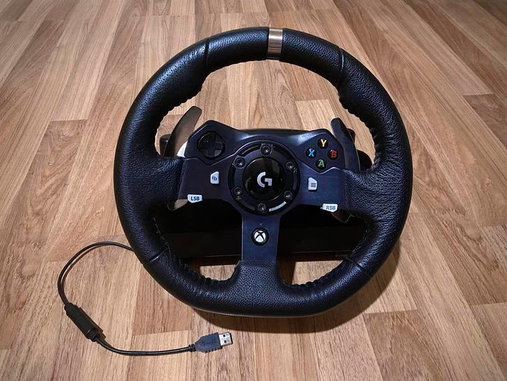 Logitech G920 Stuur! (Lees Beschrijving), Spelcomputers en Games, Spelcomputers | Xbox | Accessoires, Zo goed als nieuw, Xbox One