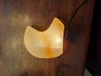 Zoutlamp in de vorm van een maan, Huis en Inrichting, Lampen | Wandlampen, Ophalen of Verzenden, Zo goed als nieuw