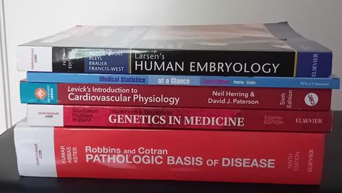 Studieboeken bachelor Biomedische Wetenschappen, Boeken, Studieboeken en Cursussen, Zo goed als nieuw, WO, Beta, Ophalen