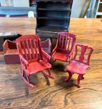 Houten Poppenhuis Meubels - Handgemaakt & Vintage, Ophalen of Verzenden