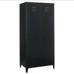 Grijze metalen kledingkast /  lockerkast - 50x75x165 cm, Huis en Inrichting, Kasten | Kledingkasten, Ophalen, Gebruikt, 50 tot 100 cm