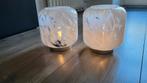 2 Sfeervolle Lampen - Batterij Verlichting, Ophalen, Zo goed als nieuw, Glas, Modern