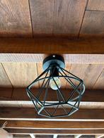 Leuke metalen industriële plafondlamp, Huis en Inrichting, Lampen | Hanglampen, Ophalen of Verzenden, Zo goed als nieuw, Minder dan 50 cm