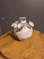 Delfts Blauwe Tulpenvaas - 16,5 cm, Blauw, Aardewerk of Porselein, Ophalen of Verzenden, Zo goed als nieuw