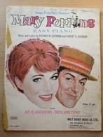 Disney Mary Poppins muziekboek Easy piano 1964, Gebruikt, Ophalen of Verzenden