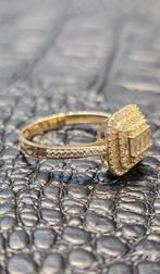 Prachtige 14karaat dames gouden ring, Nieuw, Ophalen of Verzenden, Dame, Goud