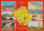 Y1 gelopen ansichtkaart Walcheren, Verzenden, 1980 tot heden, Gelopen, Zeeland