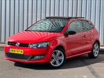 Volkswagen Polo 6R 1.4 16v Style Pano Clima NW APK 2012!, Voorwielaandrijving, Euro 5, Zwart, 4 cilinders