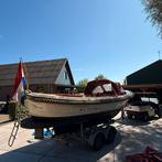 Oudhuijzer 600 | 25pk | Zonnedek | Trailer | Boegschroef, Watersport en Boten, Sloepen, Ophalen, 10 tot 30 pk, Binnenboordmotor