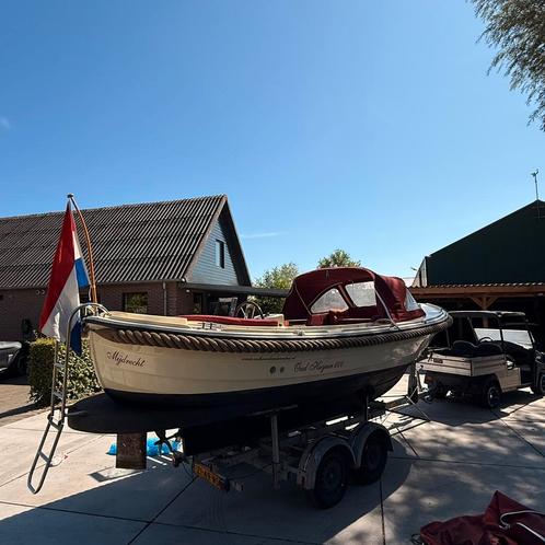 Oudhuijzer 600 | 25pk | Zonnedek | Trailer | Boegschroef, Watersport en Boten, Sloepen, Zo goed als nieuw, 10 tot 30 pk, 6 meter of meer