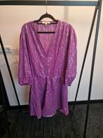 Jurk paars glitter shoeby by fred maat xl, Kleding | Dames, Ophalen of Verzenden, Zo goed als nieuw, Maat 46/48 (XL) of groter