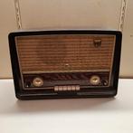 oude  buizen radio Philips BX453a, Audio, Tv en Foto, Radio's, Ophalen, Niet werkend, Radio