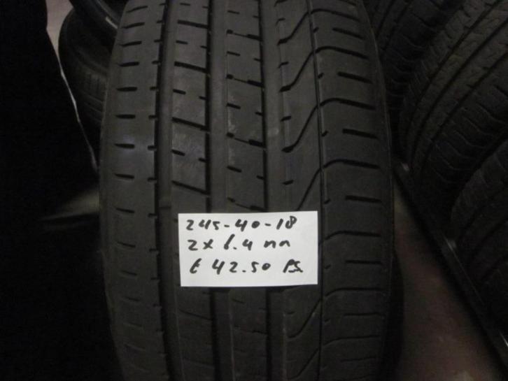 245 40 18 Pirelli P Zero zomerbanden, Auto-onderdelen, Banden en Velgen, Banden en Velgen, Zomerbanden, 18 inch, 245 mm, Personenwagen