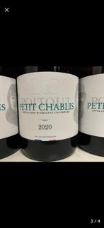 Petit Chablis 2020, Verzamelen, Wijnen, Frankrijk, Nieuw, Ophalen of Verzenden, Witte wijn