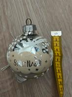 Antieke kerstbal Stille nacht, Ophalen of Verzenden, Zo goed als nieuw