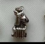 Zilveren bedel kettinghanger Fabeltjeskrant bedelarmband, Sieraden, Tassen en Uiterlijk, Antieke sieraden, Ophalen of Verzenden
