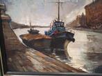 Olieverfschilderij 52x43 cm, Antiek en Kunst, Kunst | Schilderijen | Klassiek, Ophalen