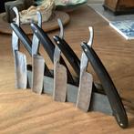 4x antiek scheermes HERDER METZ&CO Charles HAKE ca. 1900, Antiek en Kunst, Ophalen of Verzenden