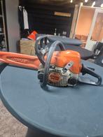 Stihl MS170 kettingzaag - Gebruikt, Tuin en Terras, Bladblazers, Gebruikt, Info@stihl.com, Handgedragen, Stihl