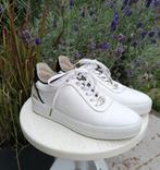 Mooie wit leren FRED DE LA BRETONIERE sneakers maat 38!!!, Ophalen of Verzenden, Zo goed als nieuw, Wit, Sneakers of Gympen