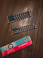 7 links handige potloden 321 HB easygraphe Stabilo, Ophalen of Verzenden