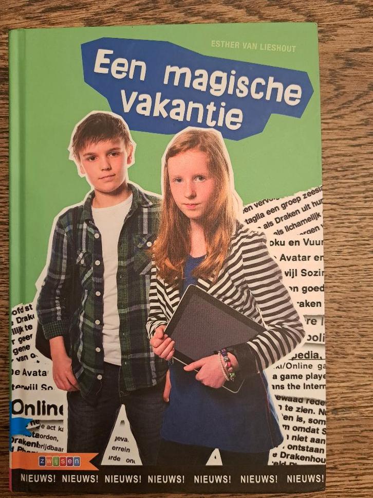 Esther van Lieshout - Een magische vakantie, Boeken, Kinderboeken | Jeugd | 10 tot 12 jaar, Zo goed als nieuw, Ophalen of Verzenden