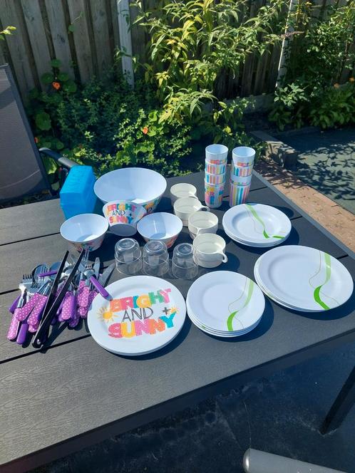 Camping servies, Caravans en Kamperen, Kampeeraccessoires, Gebruikt, Ophalen