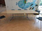 Ahrend vergader-/kantinetafel (af te halen in Winschoten), Huis en Inrichting, Ophalen, Gebruikt, 150 tot 200 cm, 200 cm of meer