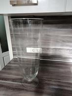 Glazen vaas 55 cm hoog, Ophalen, Overige kleuren, 50 tot 75 cm, Glas
