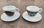 2 kop en schotels Illy Collection 2001, Verzamelen, Ophalen of Verzenden, Zo goed als nieuw, Porselein, Kop en/of schotel