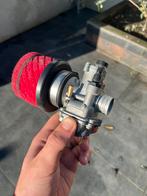 Polini 15mm cp carburateur met power filter, Ophalen of Verzenden, Zo goed als nieuw, Carburateur