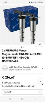 Vanos ventielen 1x  BMW en  1x Vaico voor de N54 motor  BMW, Ophalen of Verzenden, Gebruikt, BMW