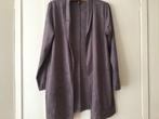 Lange losvallend suedine vest/binnenjasje XXL /NED, Ophalen of Verzenden, Zo goed als nieuw, Maat 46/48 (XL) of groter, Zwart