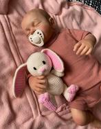 Reborn babypop slapend, 🌷, Verzamelen, Poppen, Ophalen of Verzenden, Zo goed als nieuw, Babypop, Levensecht of Reborn