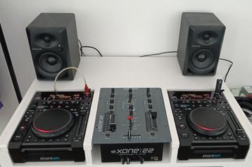 Stanton cmp 800 Allen&heat xone22 Dj set beschikbaar voor biedingen