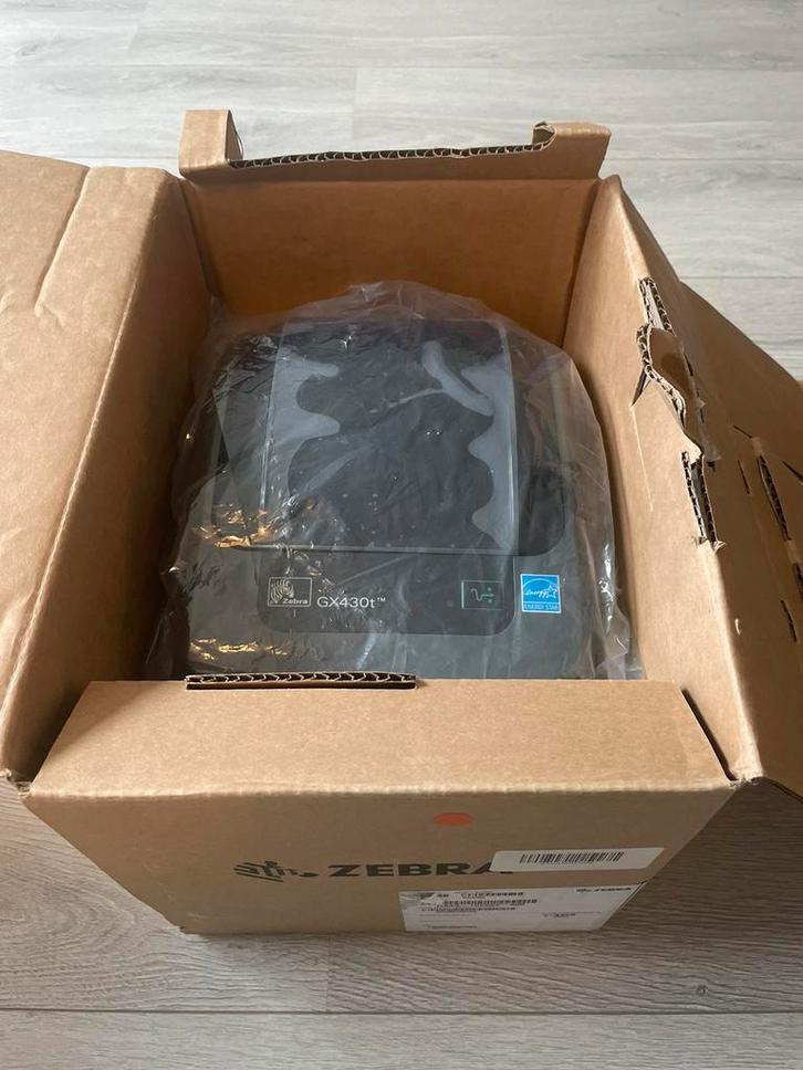 NIEUW in Doos Zebra GX430T Label Printer, Computers en Software, Labelprinters, Nieuw, Etiket, Ophalen of Verzenden