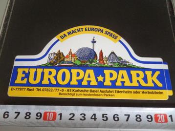 sticker europa park rust duitsland da macht europa spass beschikbaar voor biedingen