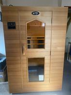 Infrarood Sauna – HealthCab (Western Red Cedar, 2008), Sport en Fitness, Sauna, Ophalen, Zo goed als nieuw, Infrarood, Complete sauna
