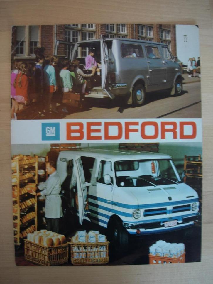 Bedford CF Brochure ca 1970, Boeken, Auto's | Folders en Tijdschriften, Zo goed als nieuw, Overige merken, Ophalen