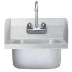 Wasbak wastafel met kraan RVS commercieel GRATIS VERZONDEN!, Verzenden, Nieuw, Grijs, Overige typen